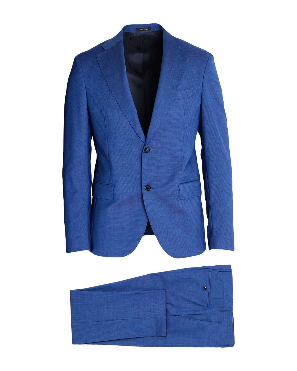 BRERAS Milano Blue Suit Virgin Wool for men