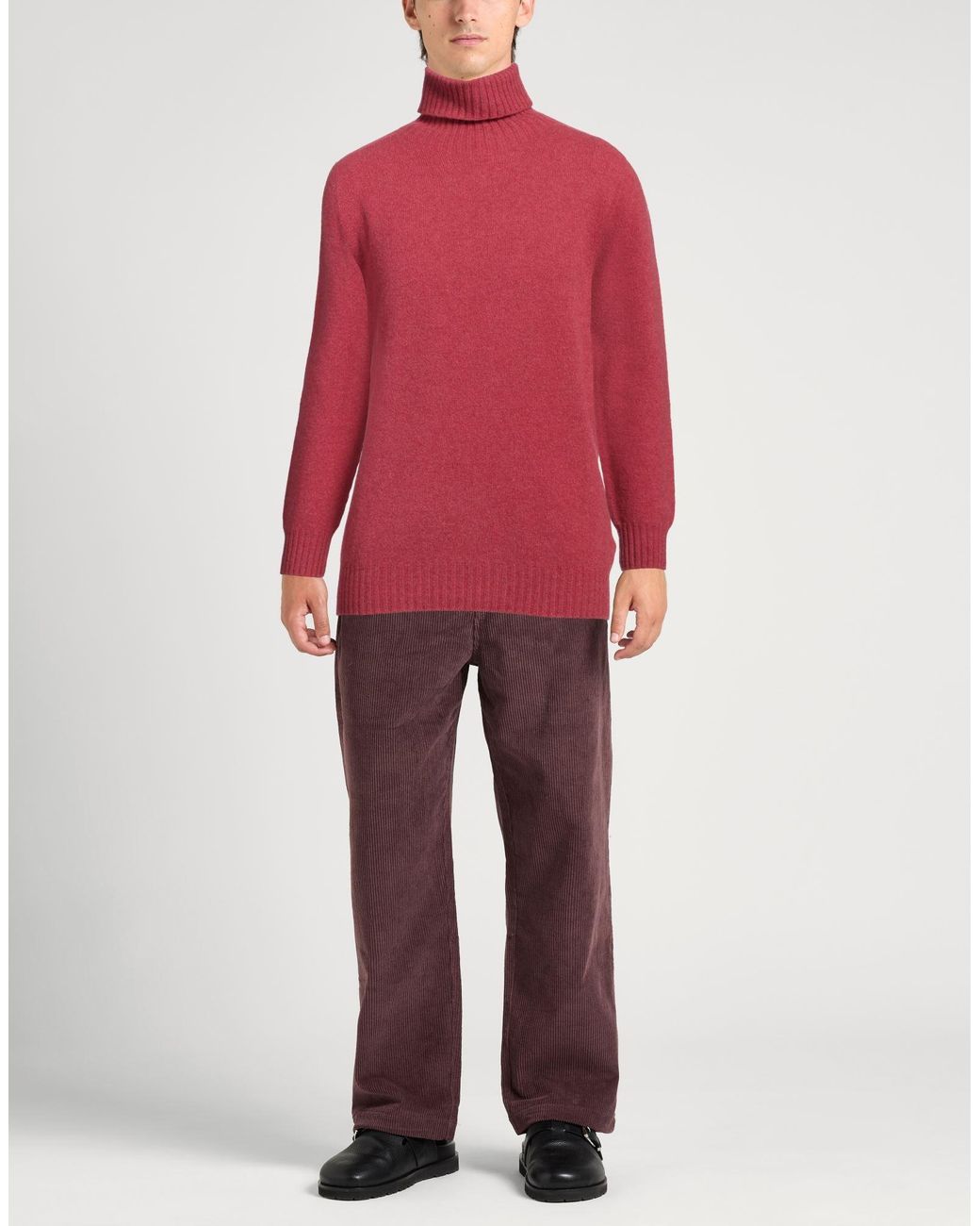 Altea Rollkragenpullover in Red für Herren