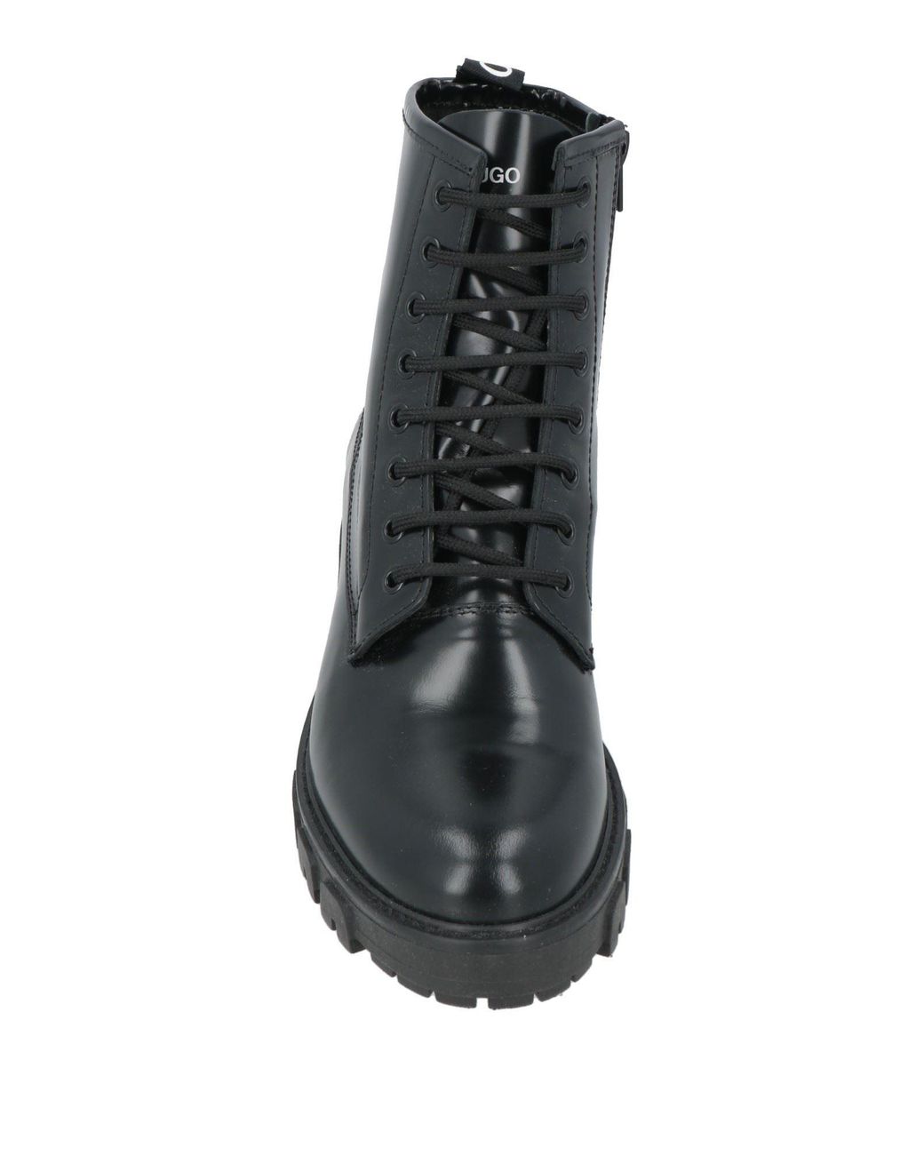 HUGO Black Ankle Boots