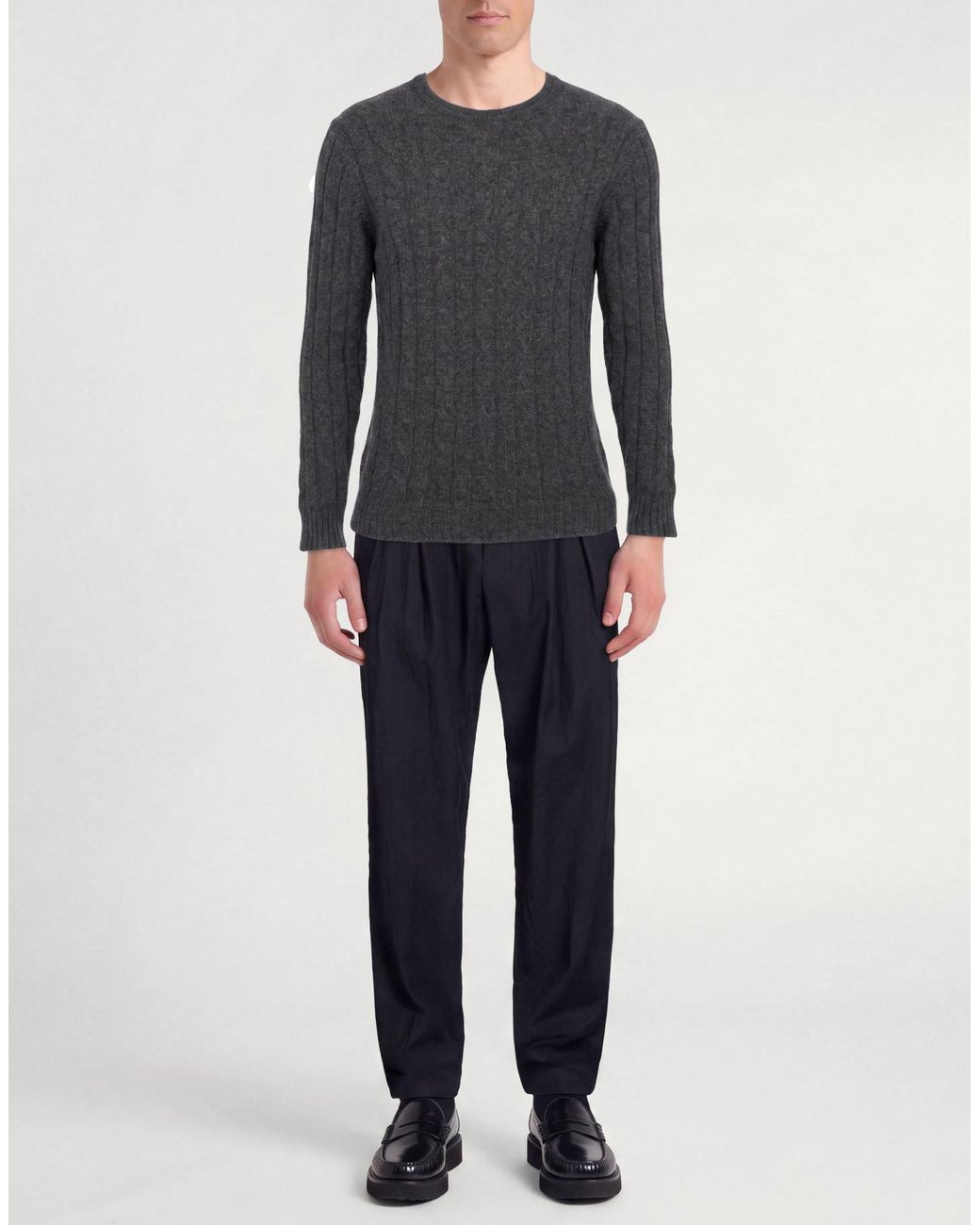 Daniele Fiesoli Gray Jumper for men