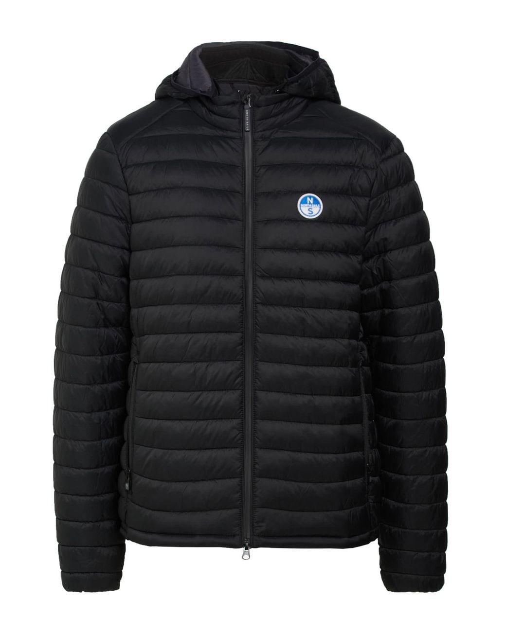 North Sails Black Puffer Nylon for men
