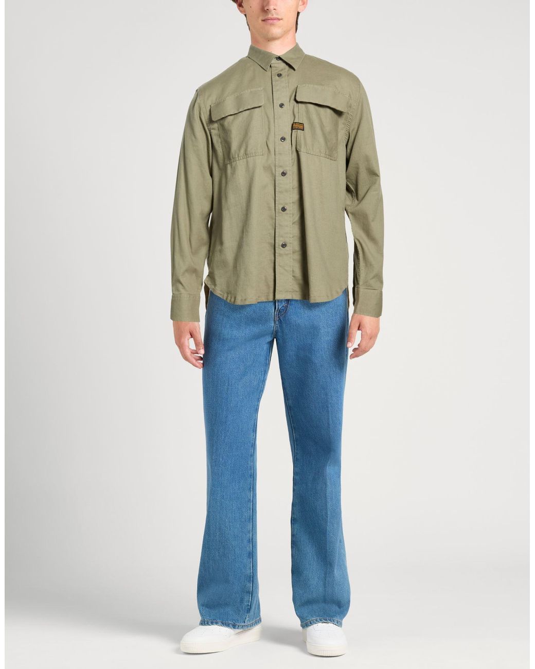 Camicia di G-Star in Green da Uomo