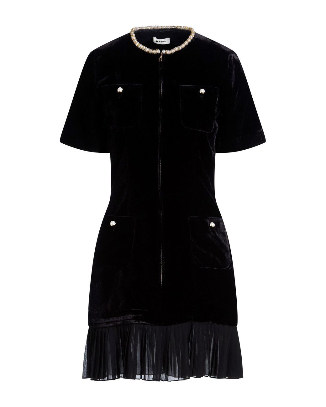 Sandro Black Mini Dresses