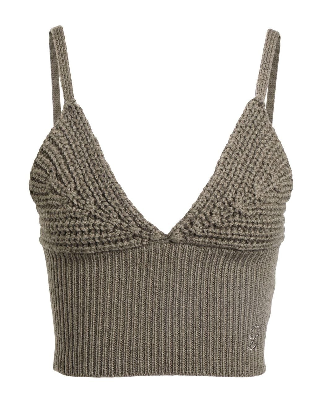 Blumarine Gray Top