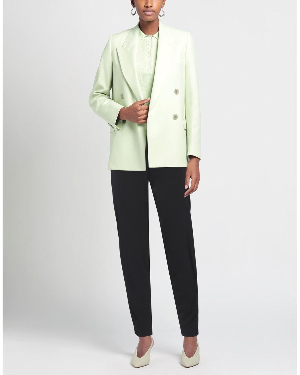 Kaos Black Pants Polyester, Elastane