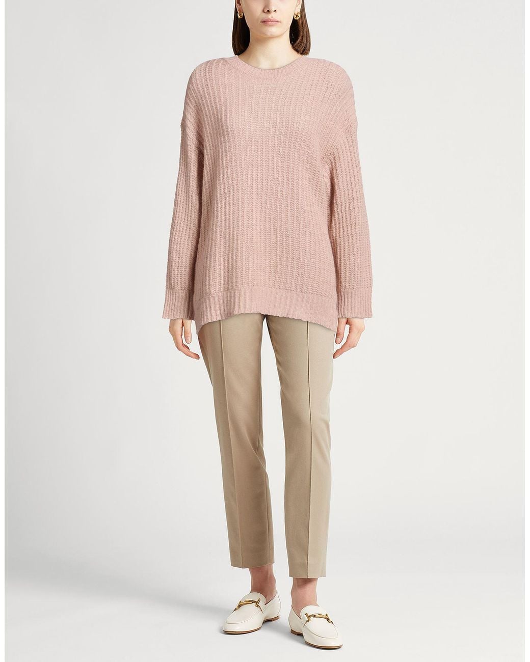 120% Lino Pink Sweaters