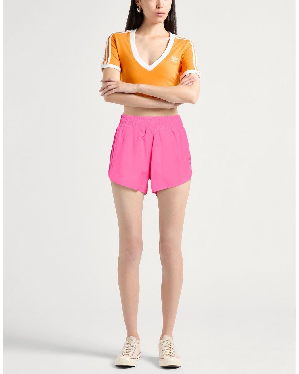 P.E Nation Pink Shorts & Bermuda Shorts
