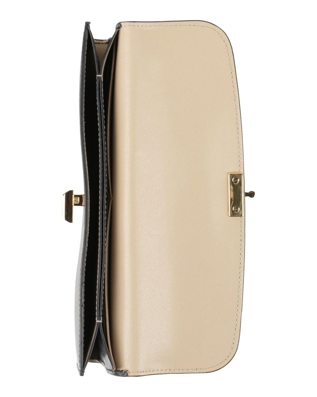 Totême Black Wallet Leather