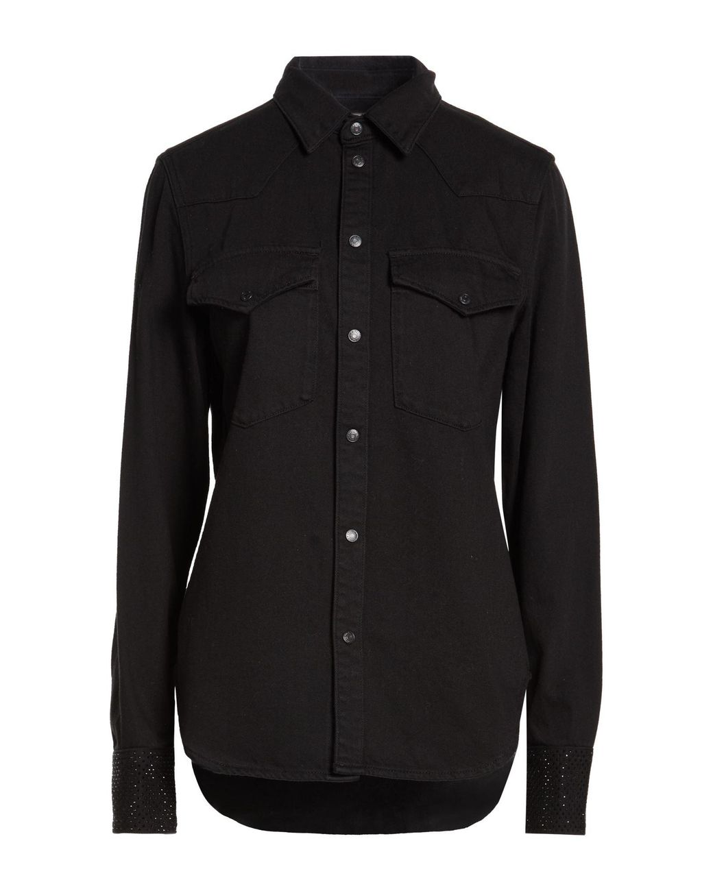 Zadig & Voltaire Black Denim Shirts