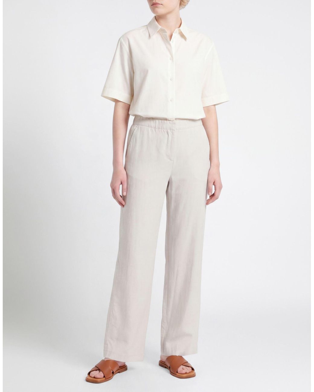 Camicettasnob White Trouser