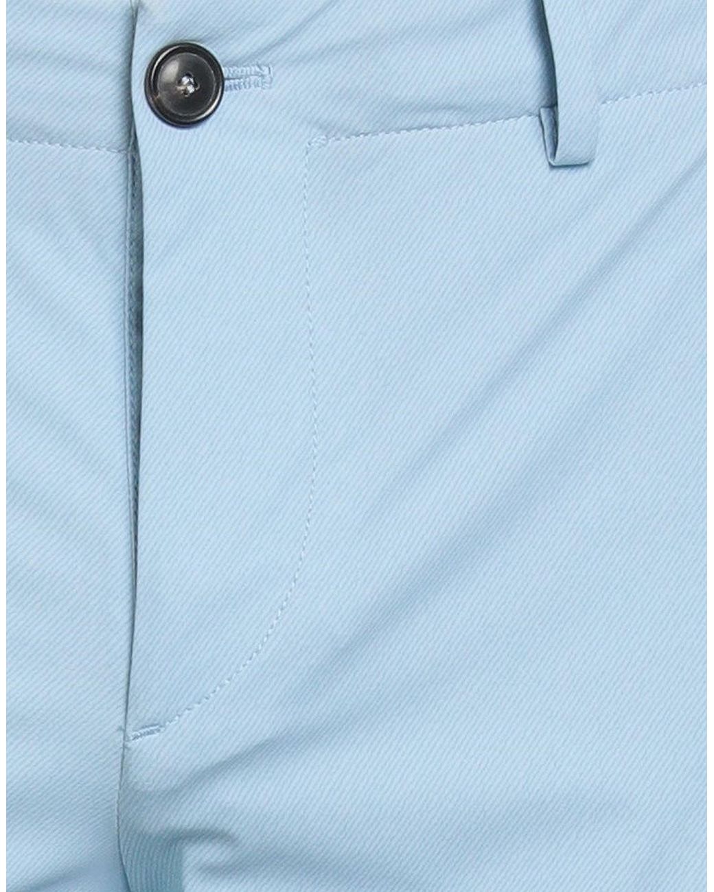 Rrd Blue Azure Shorts & Bermuda Shorts Polyamide, Elastane for men