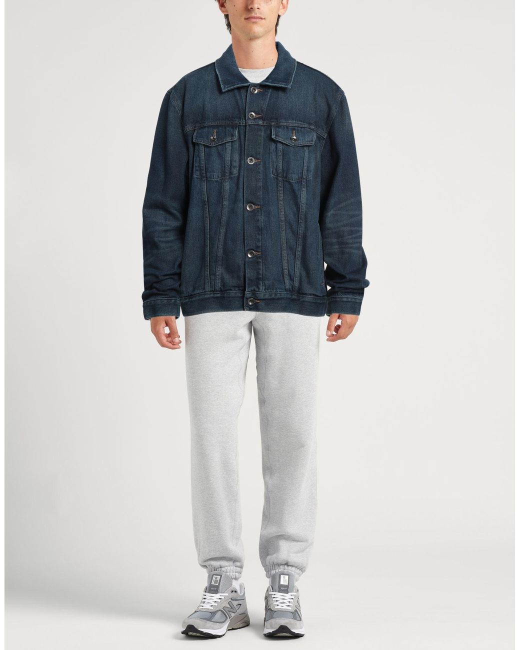 Michael Kors Blue Denim Outerwear Cotton for men