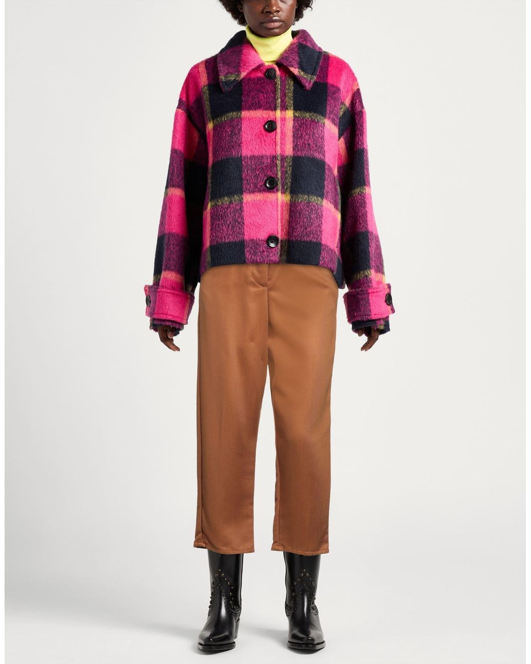 Attic And Barn Brown Camel Pants Lyocell
