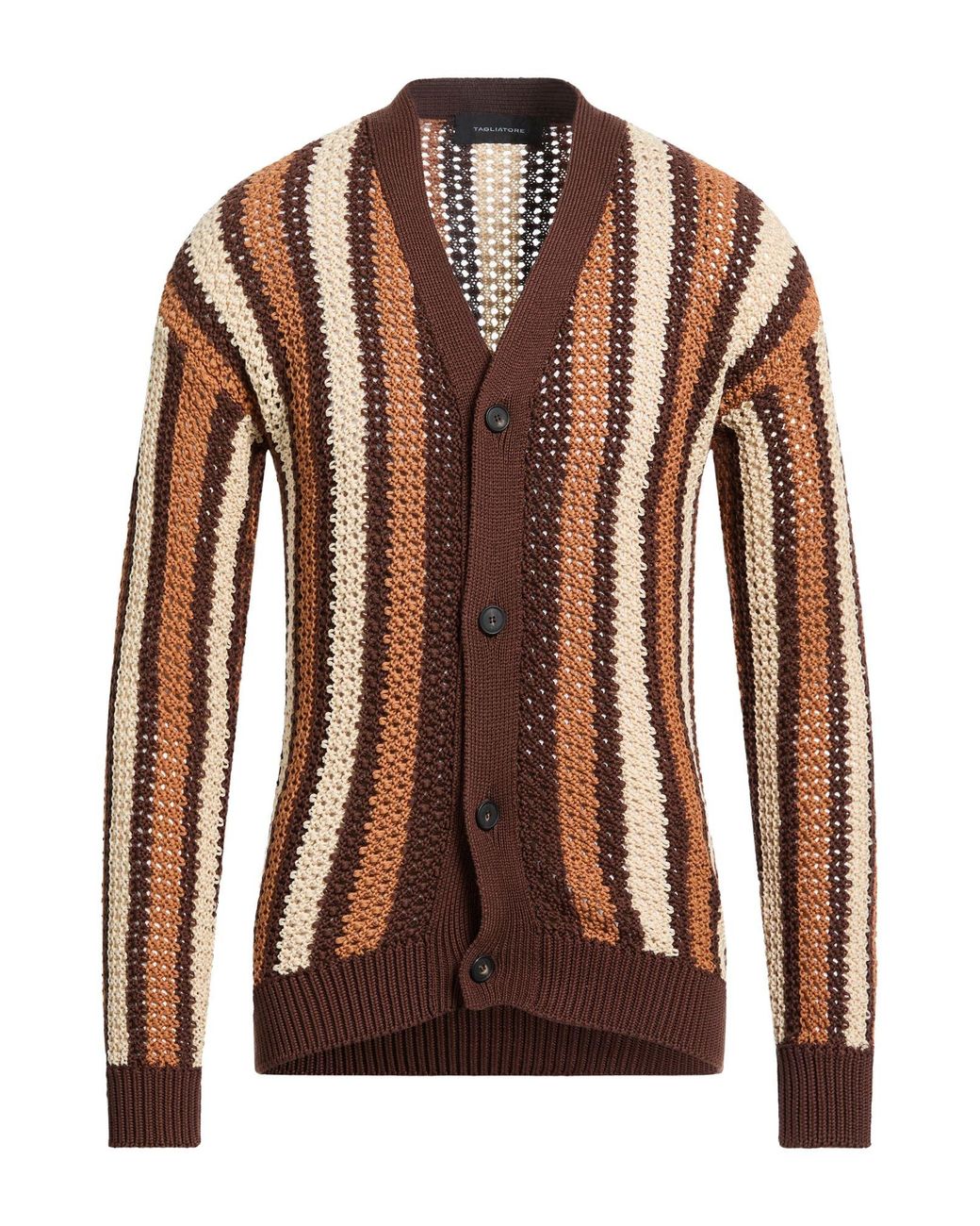 Tagliatore Brown Cardigans for men