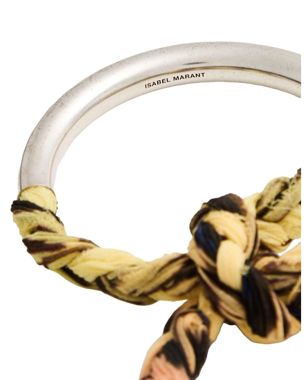 Isabel Marant Blue Bracelet Metal, Textile Fibers