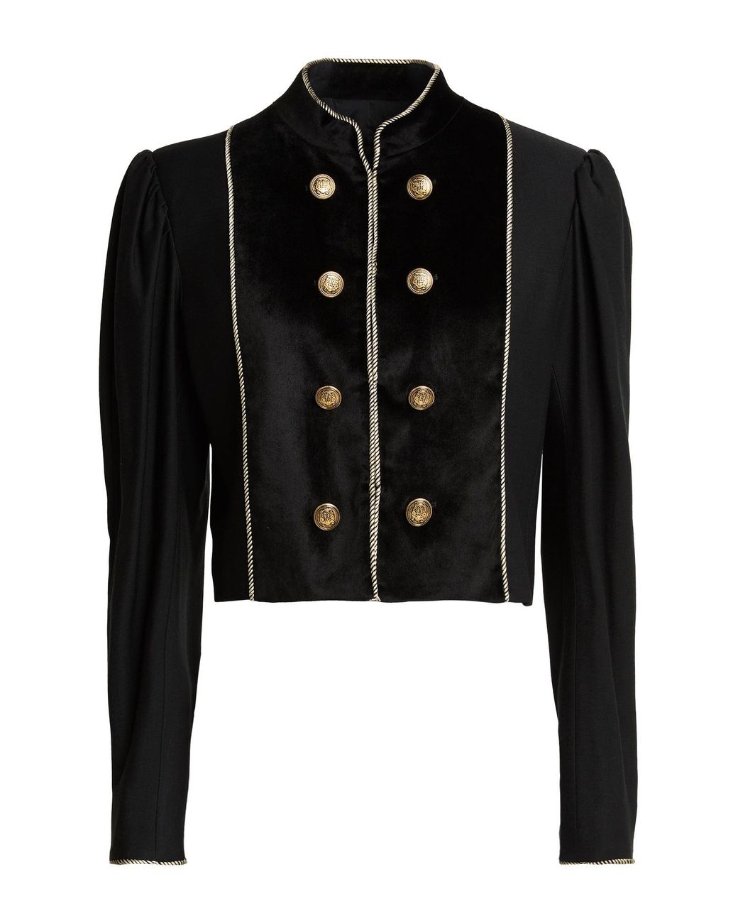Twinset Black Jacket Viscose, Wool, Elastane