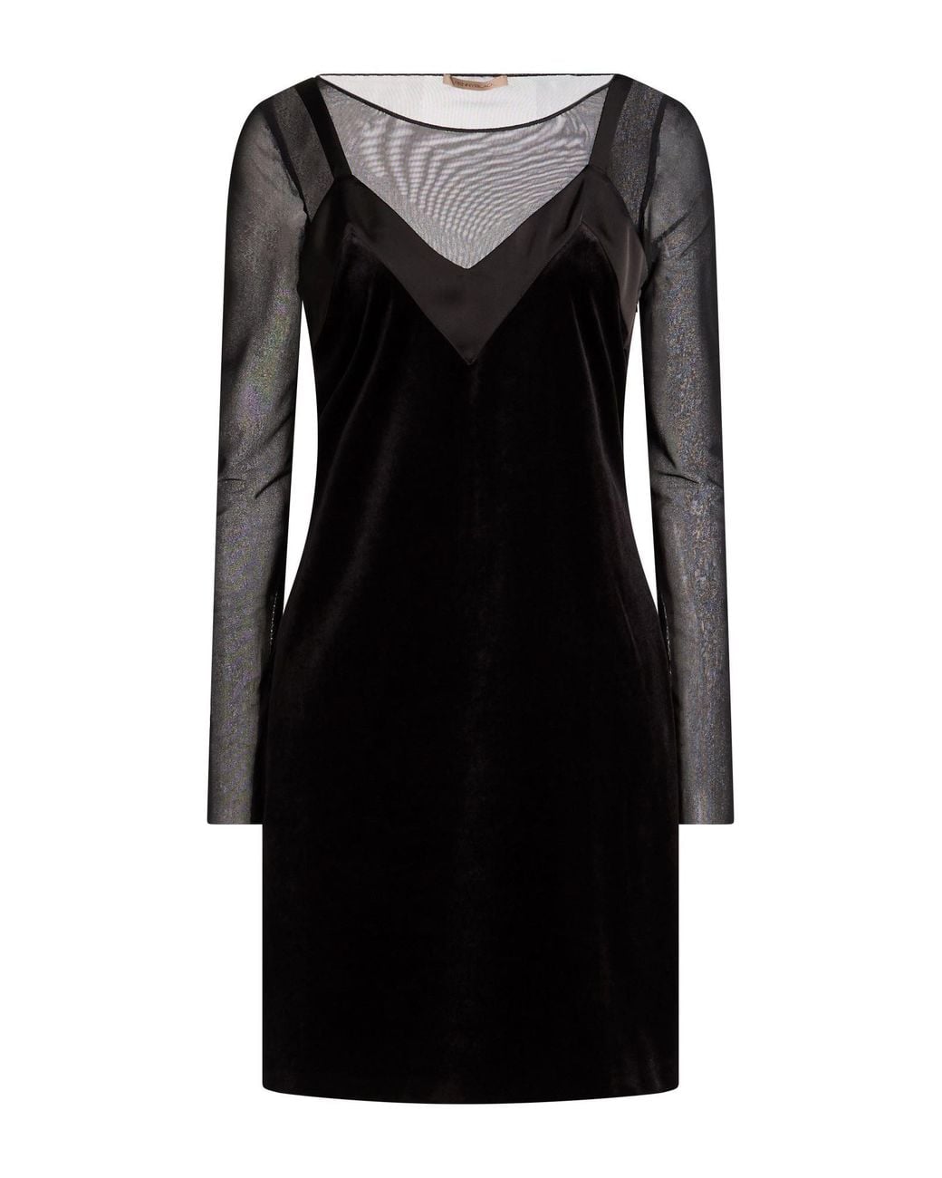 Pennyblack Black Mini Dress Polyester