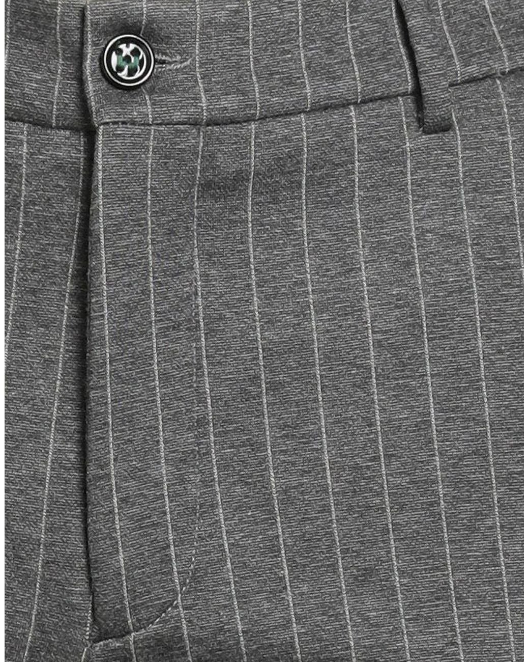 Berwich Gray Pants Lyocell, Polyamide, Elastane for men