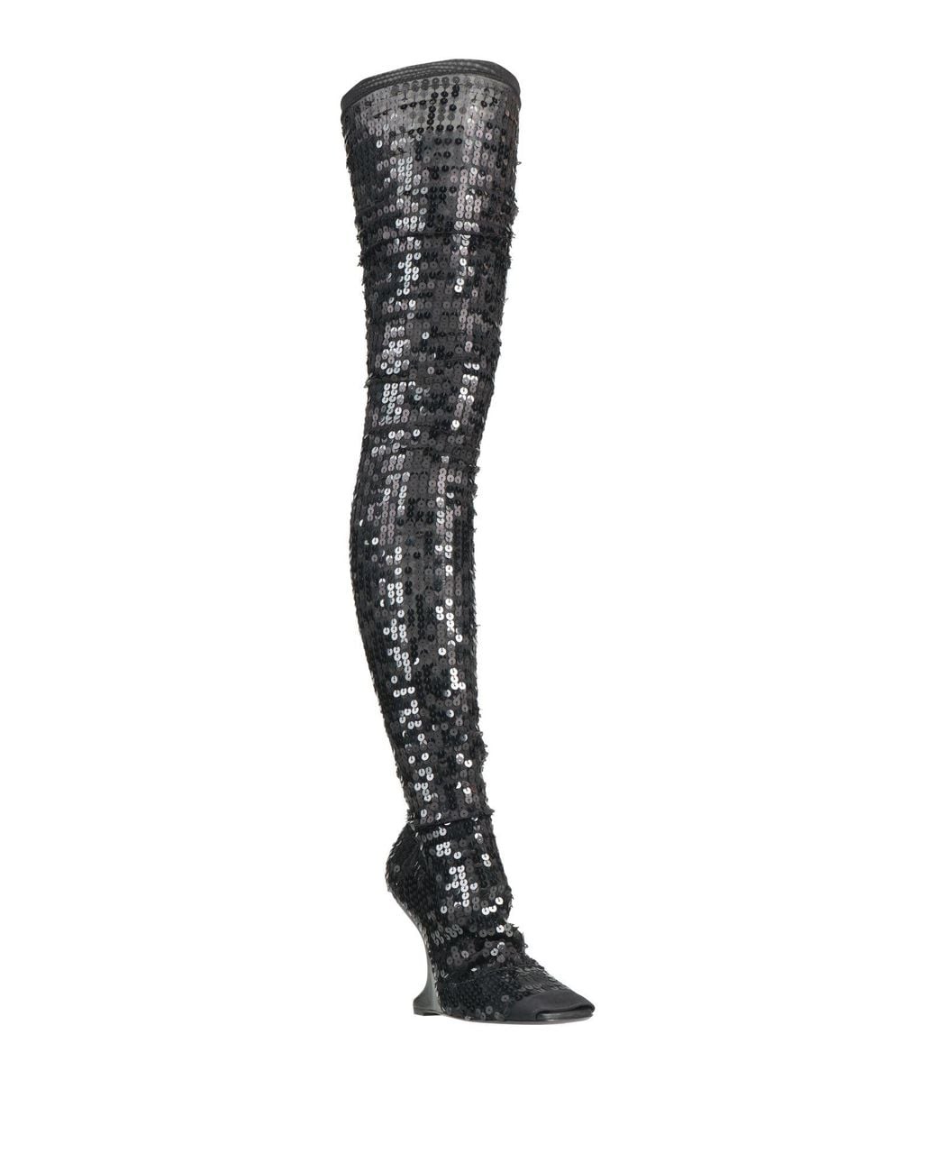 Rick Owens White Boot