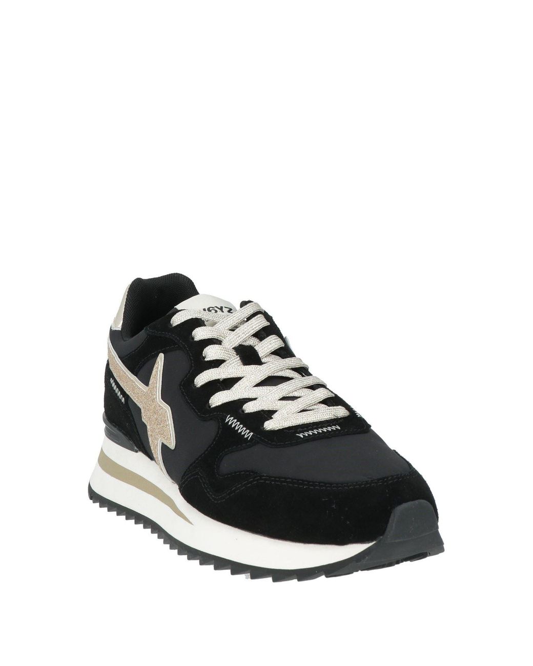 W6yz Black Trainers