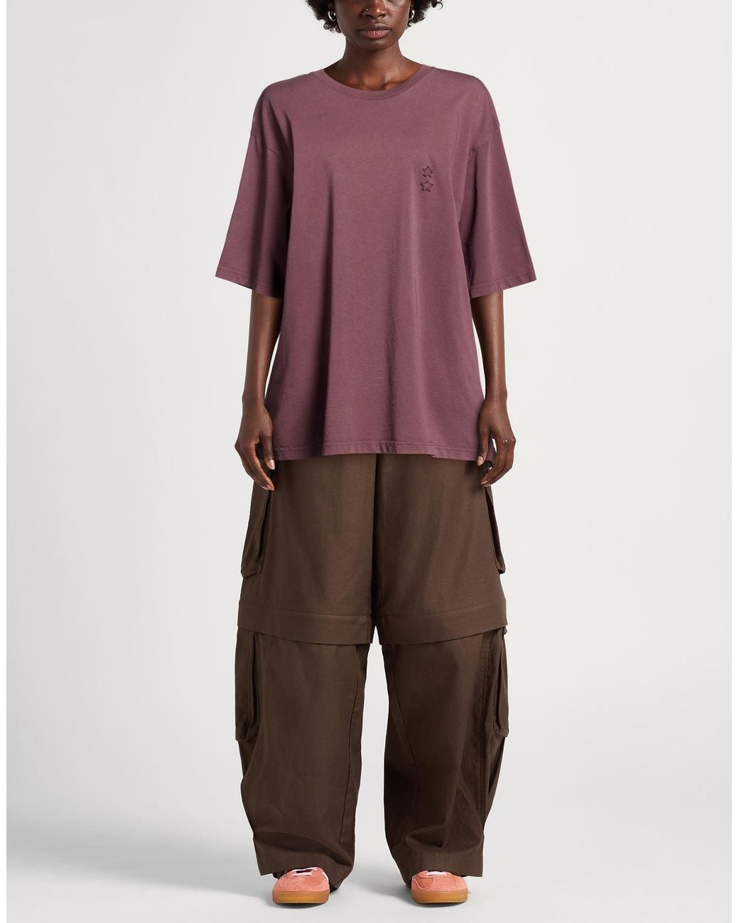 ICON DENIM Purple T-Shirt
