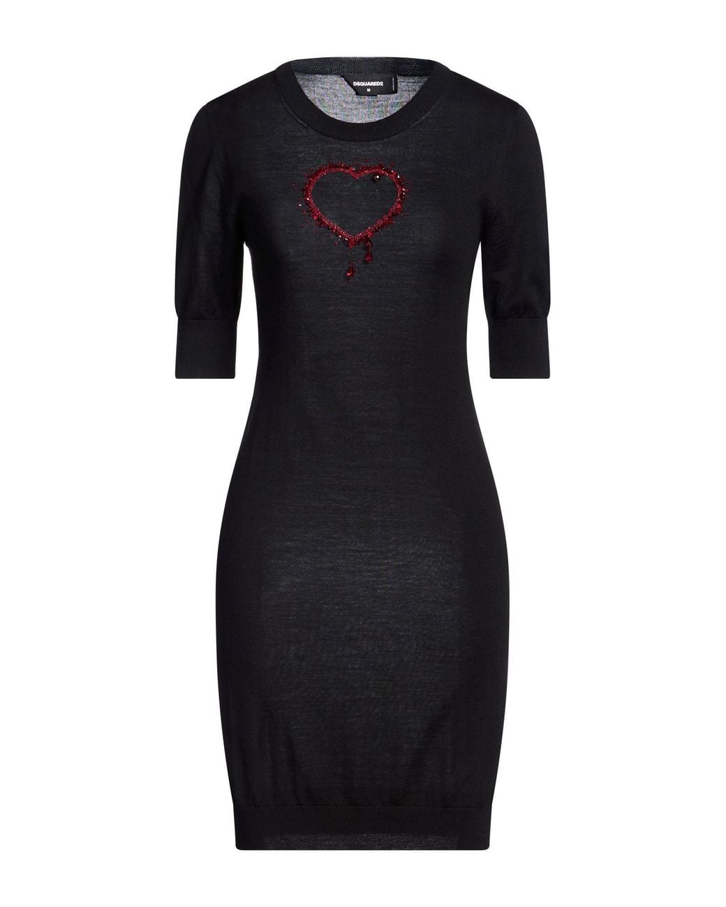 Robe Courte DSquared² en coloris Black