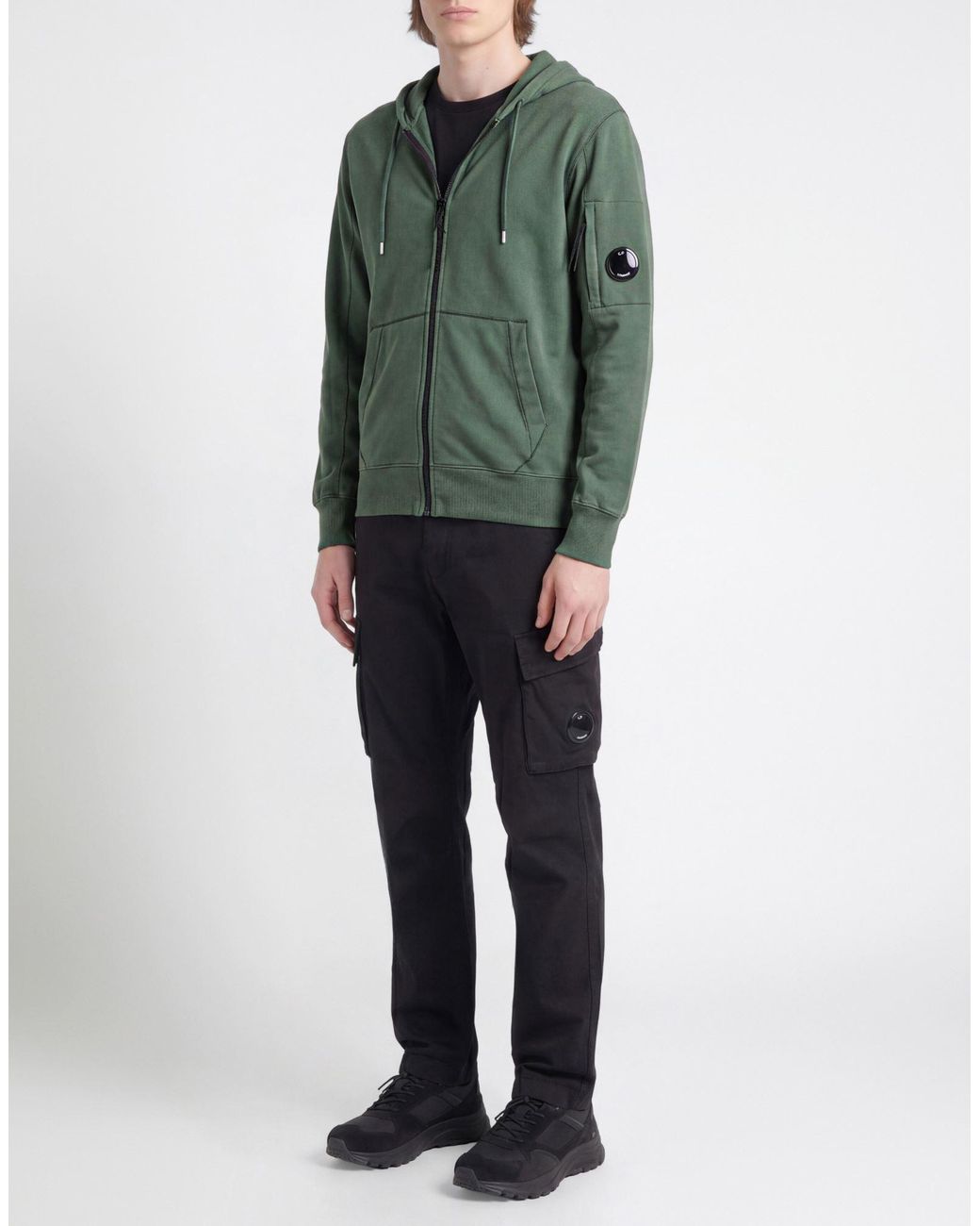 C P Company Green Sweatshirt for men