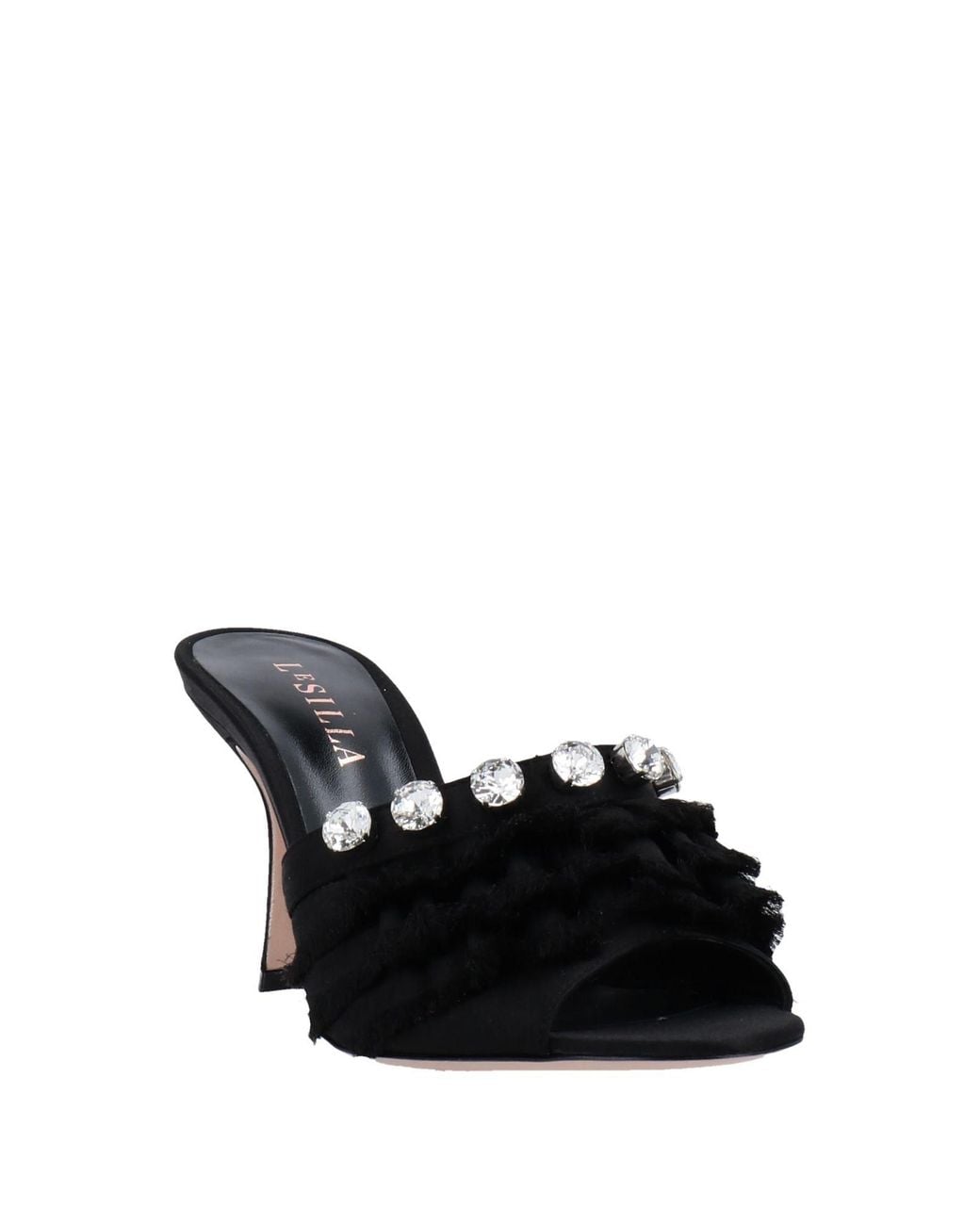 Le Silla Black Sandals