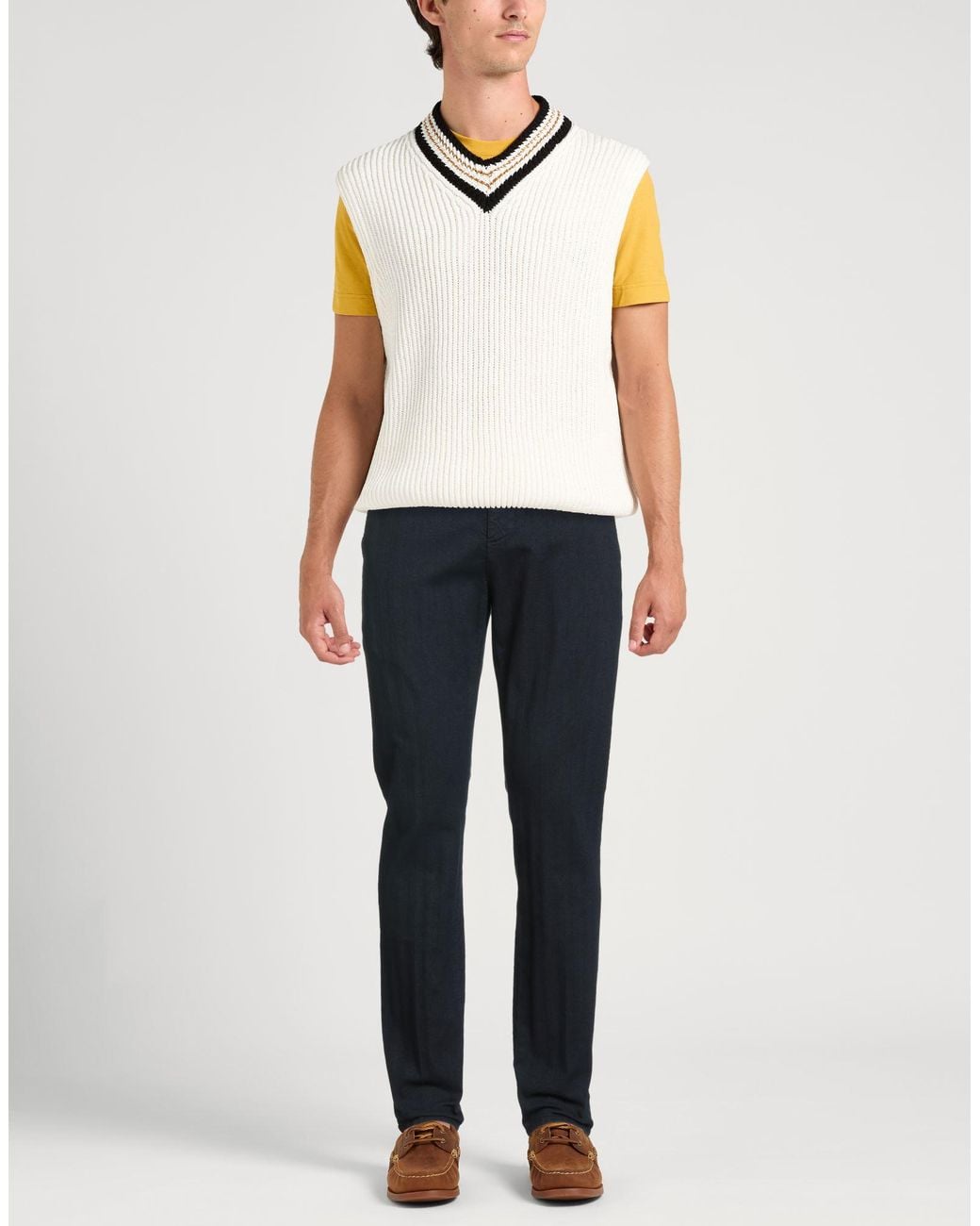 Dondup Blue Midnight Pants Cotton, Elastane for men