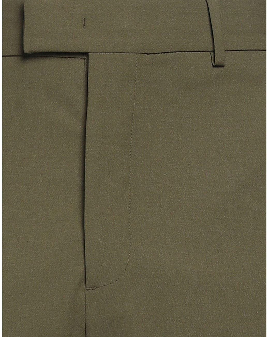 MSGM Green Pants for men