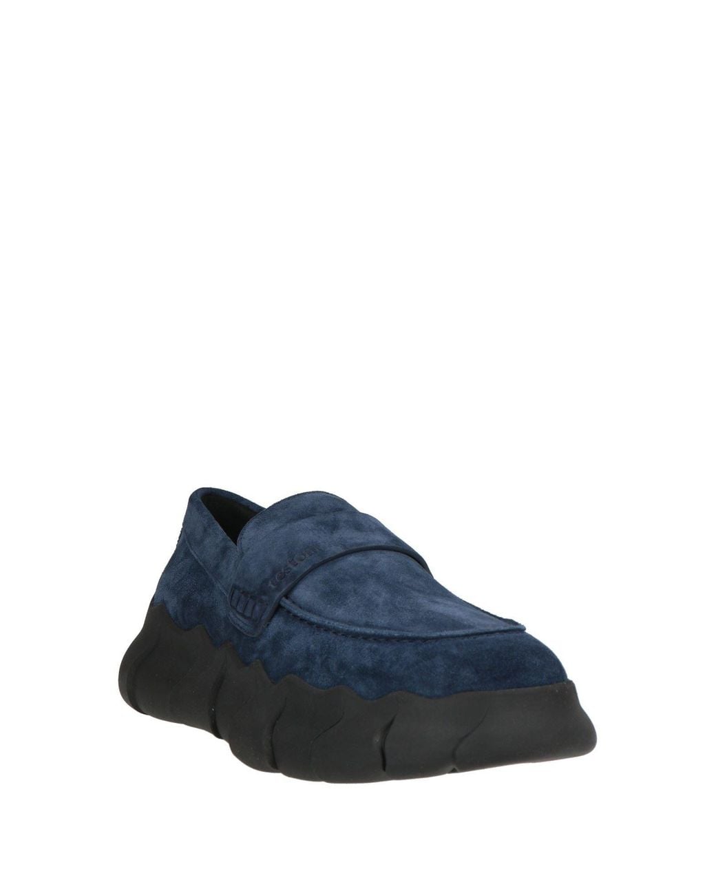 Mocasines Testoni de color Blue