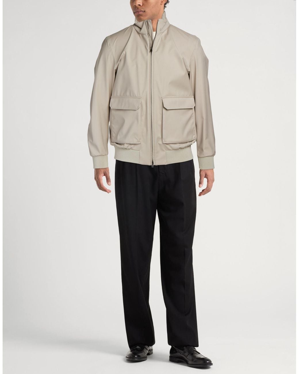 Herno Natural Jacket Virgin Wool for men