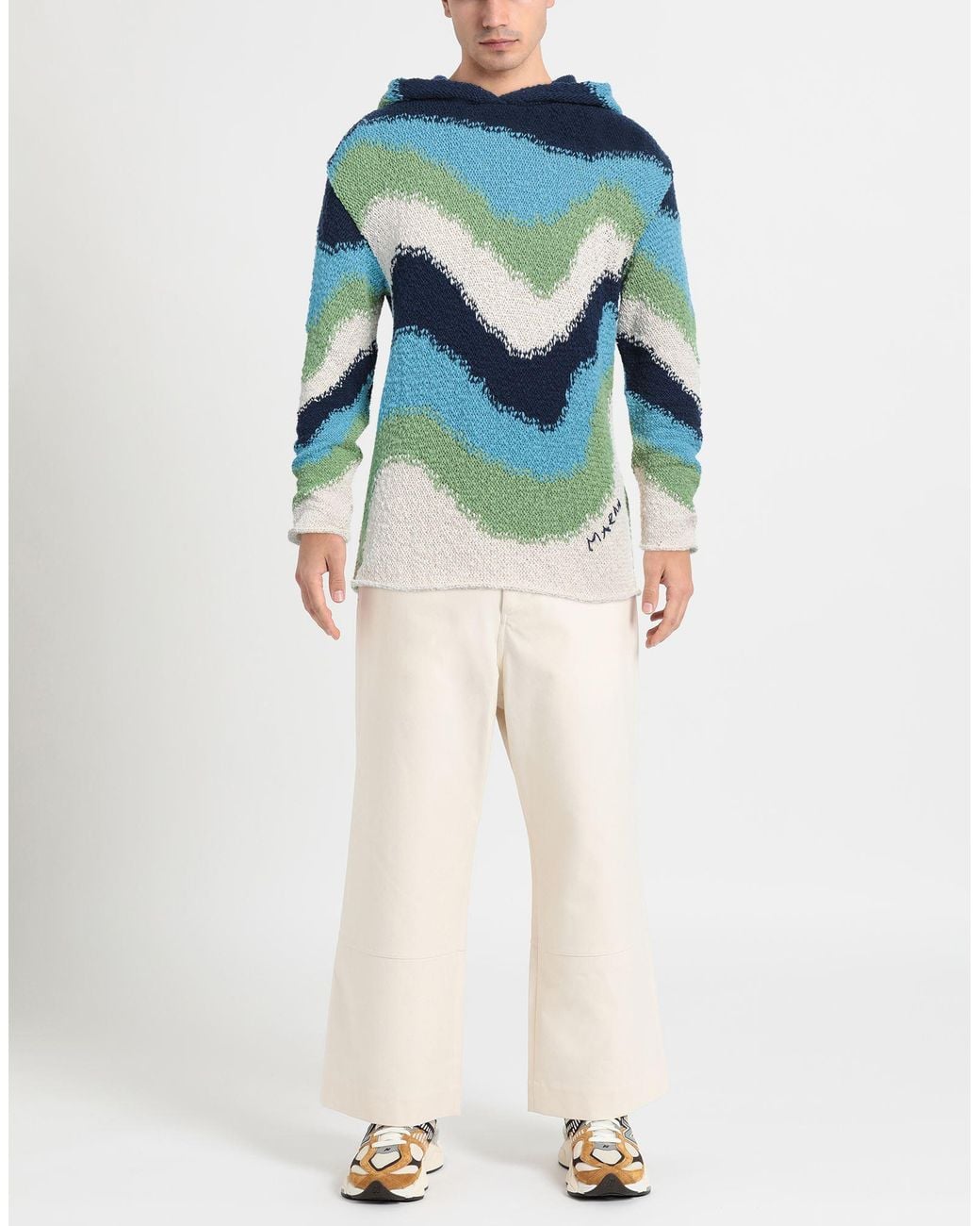 Marni Blue Sweater for men