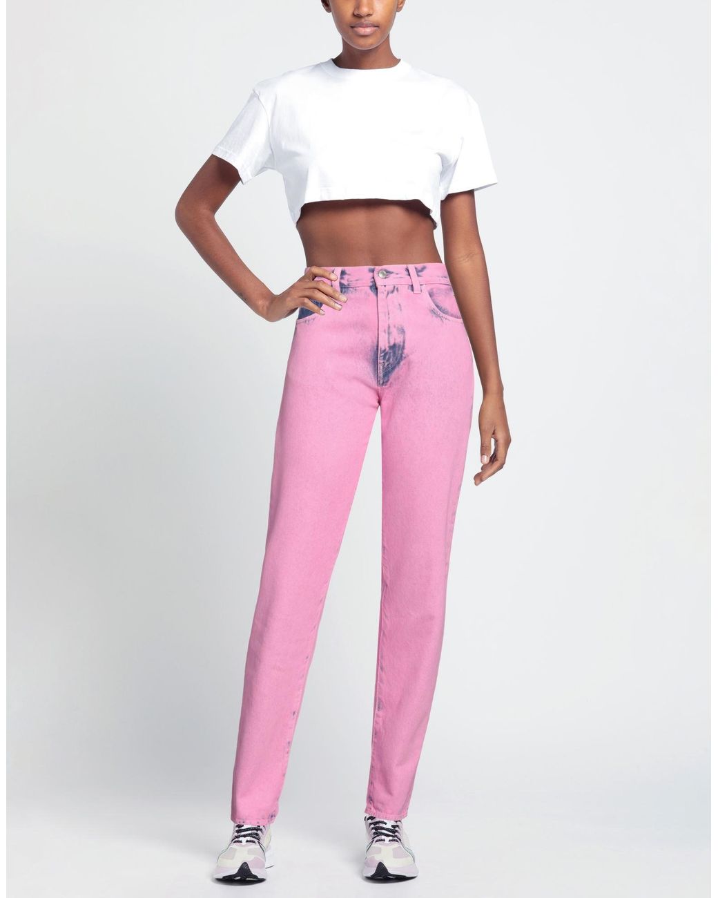 Gcds Pink Jeans