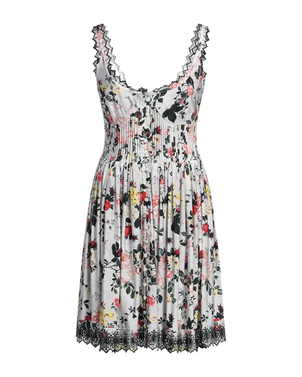 Rabanne White Mini Dress Polyamide, Elastane