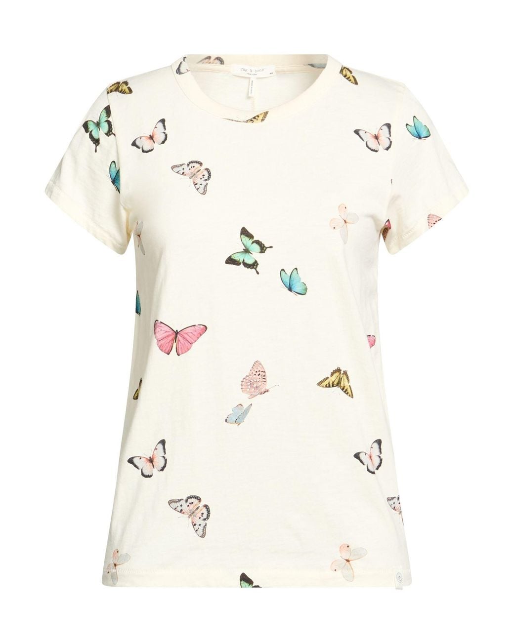Rag & Bone Natural T-Shirt Pima Cotton
