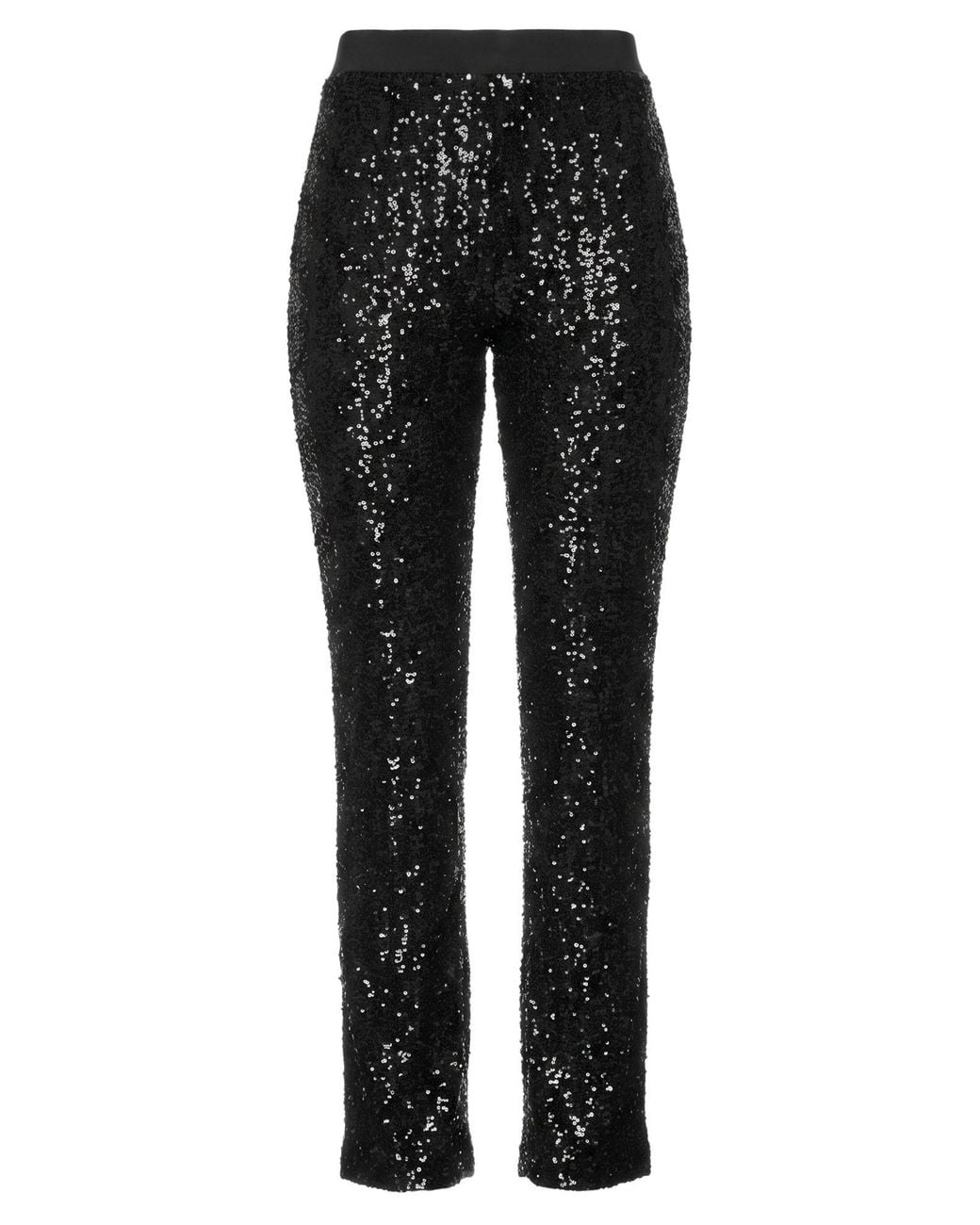 La Petite Robe Di Chiara Boni Black Pants Polyester, Polyamide, Elastane