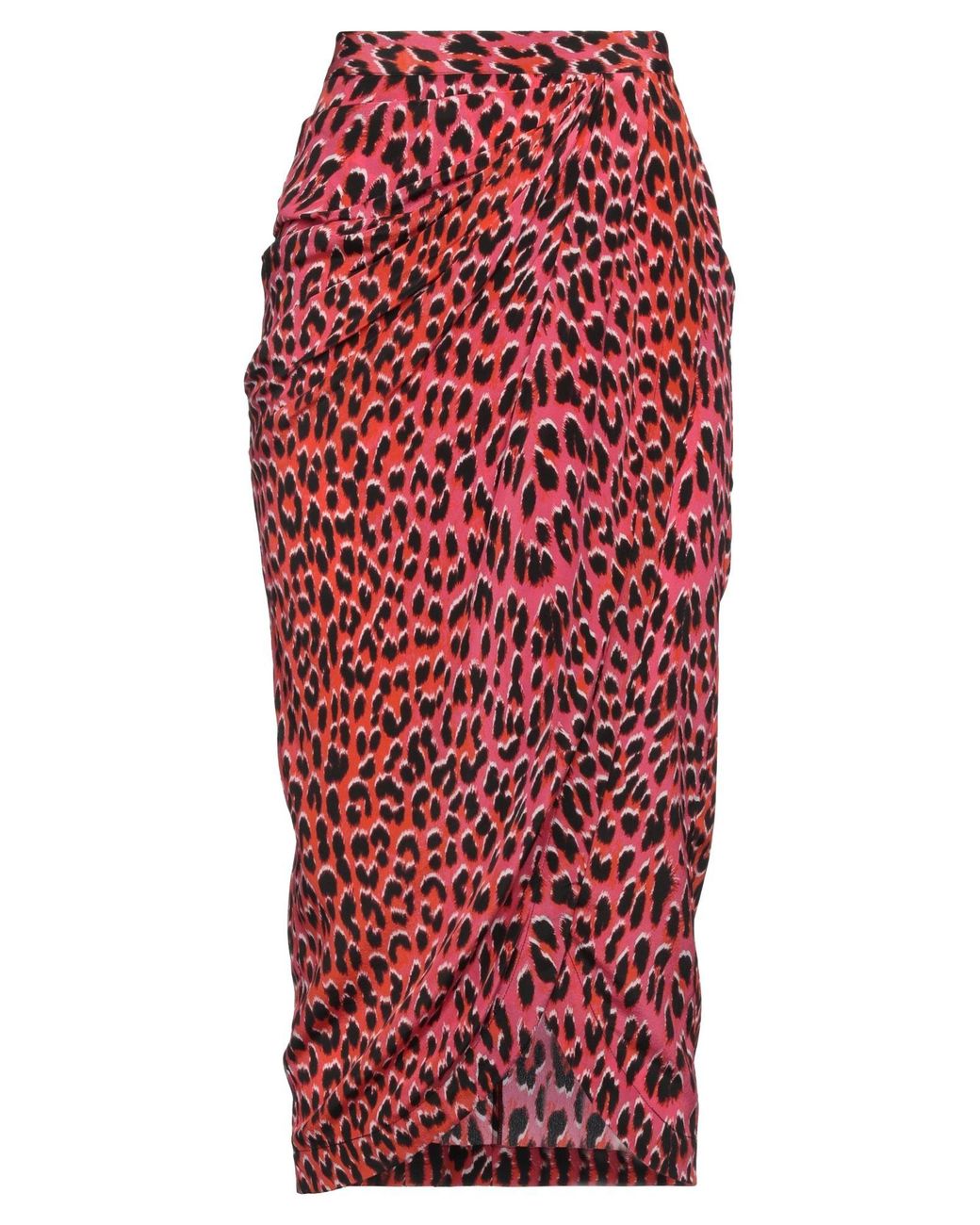 Zadig & Voltaire Red Midi Skirt