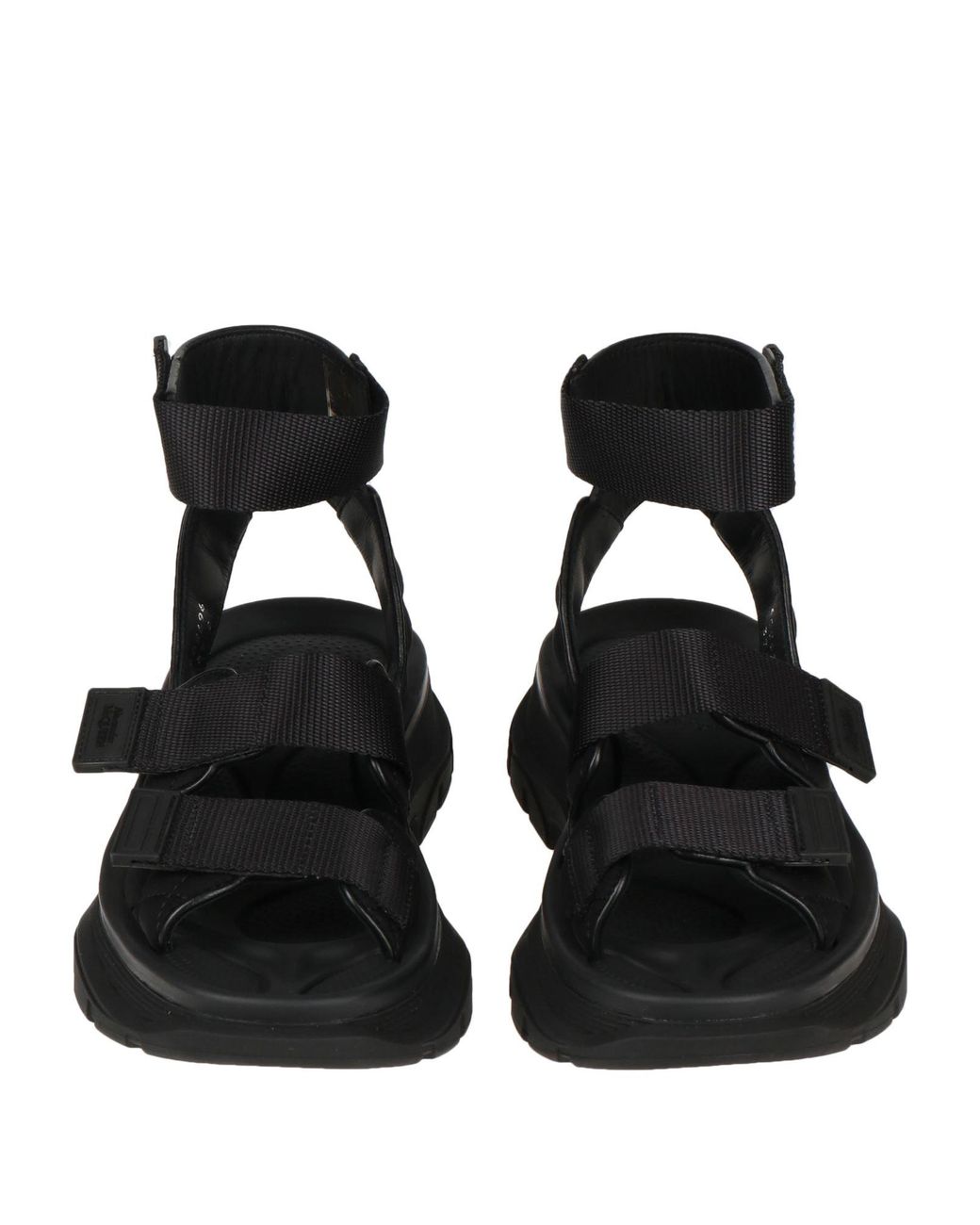 McQueen Black Sandals