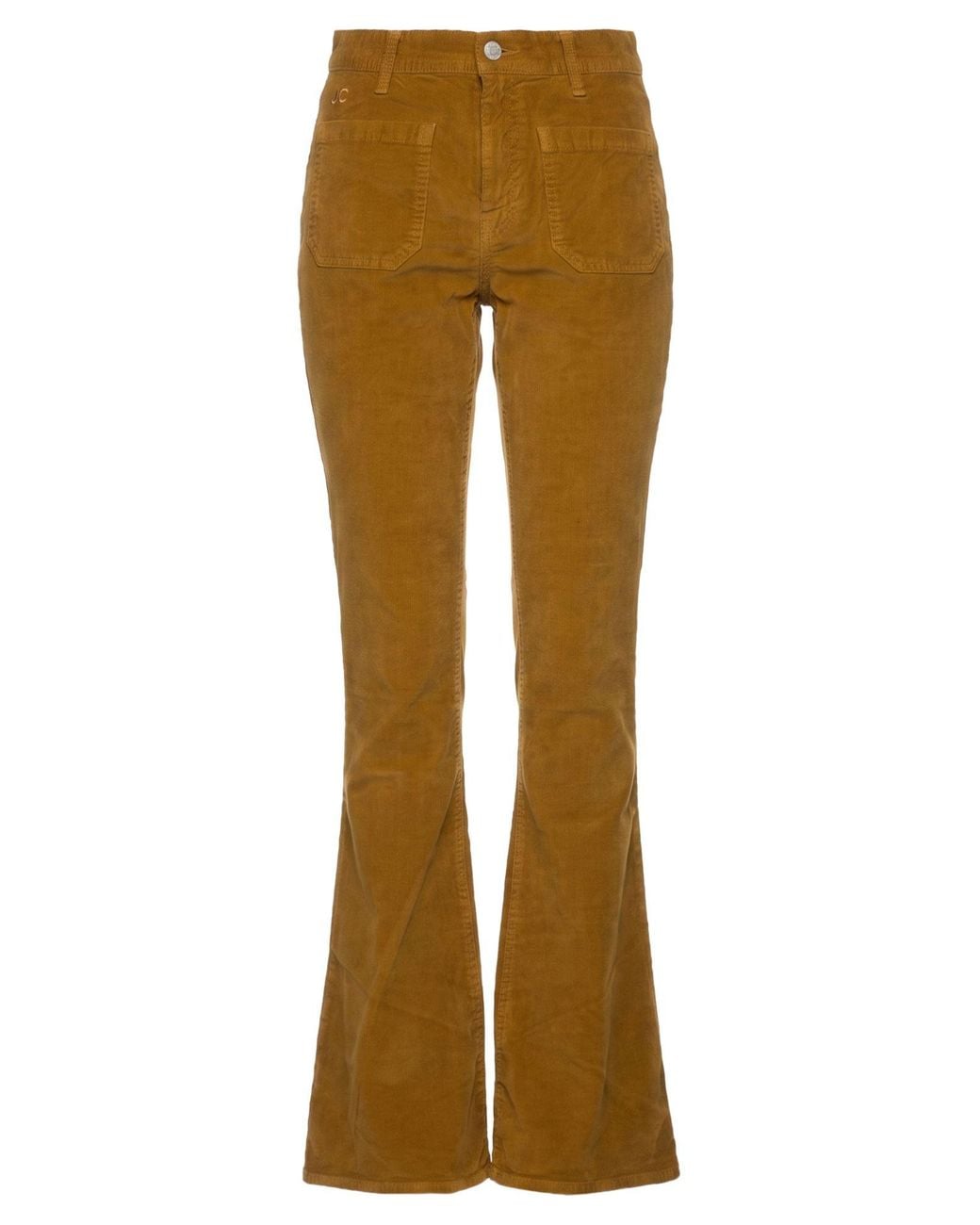 Jacob Cohen Brown Pants Cotton, Elastane