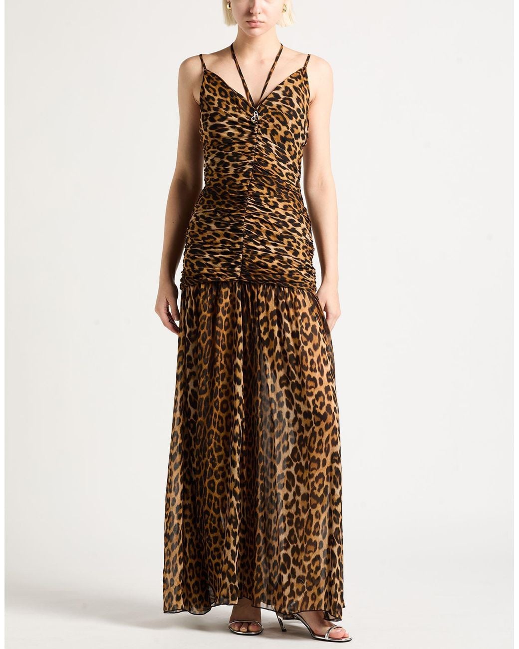 Aniye By Brown Maxi Dress Viscose