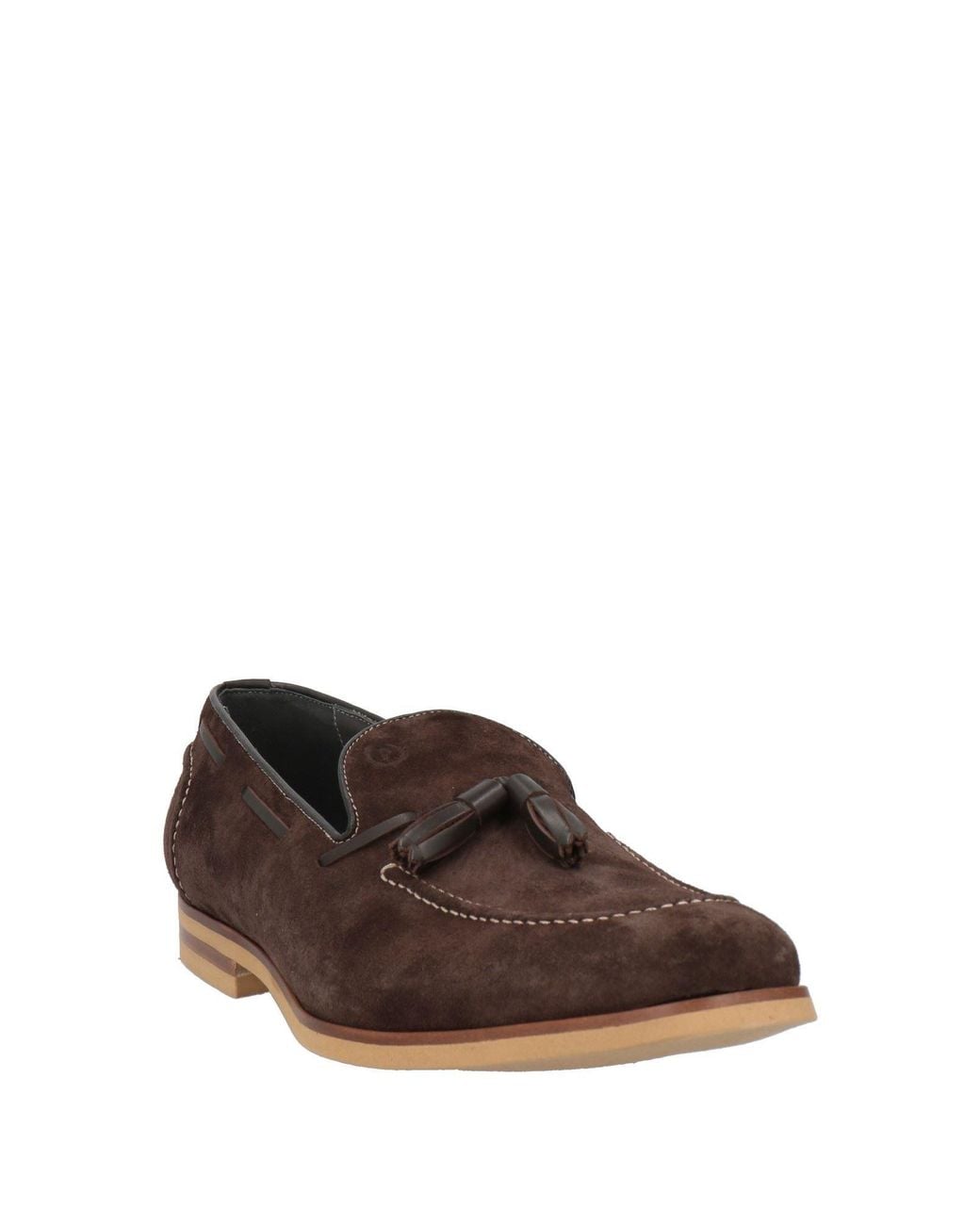 Pollini Brown Loafers Leather for men