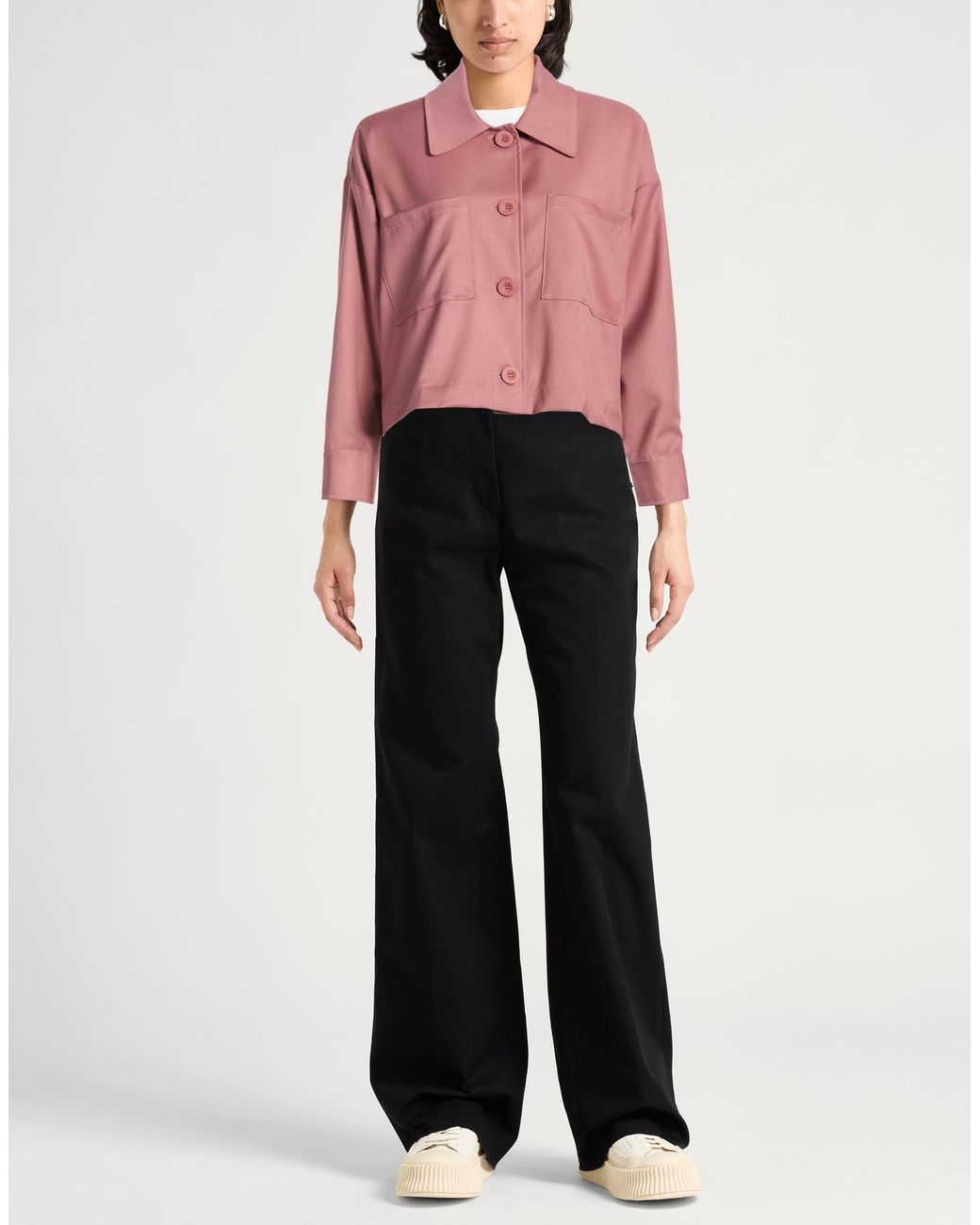 Dixie Pink Jacket Polyester, Viscose, Elastane