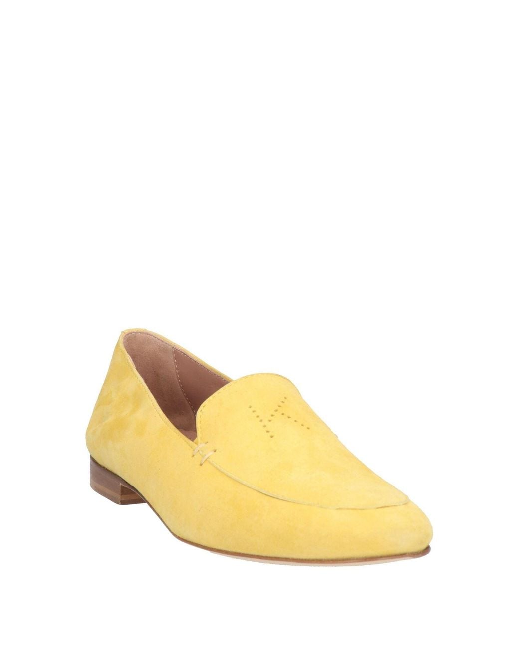 Kiton Yellow Loafers Leather