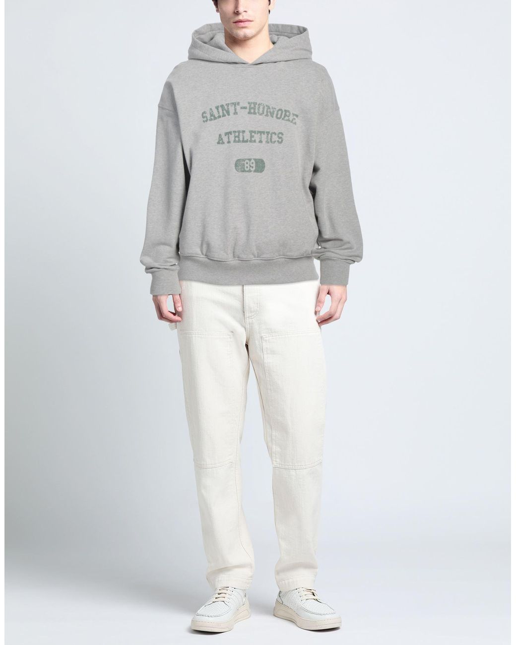 1989 STUDIO Gray Light Sweatshirt Cotton, Elastane for men