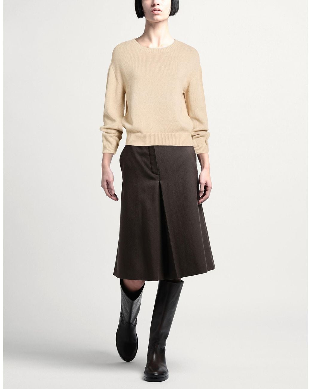 Pullover Aragona de color Natural
