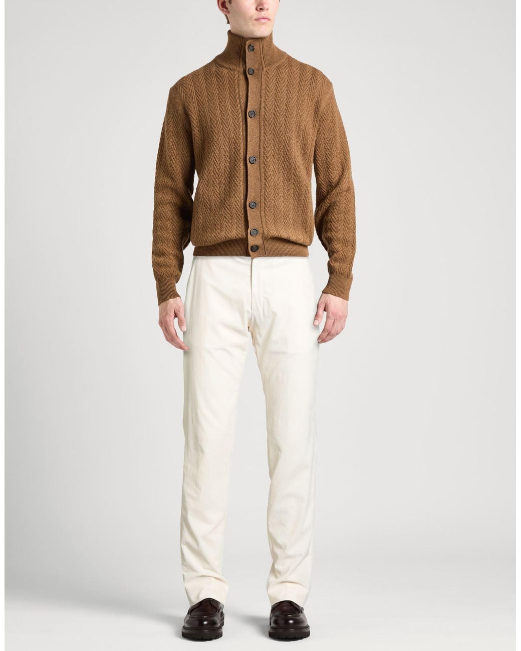 Emporio Armani White Trouser for men