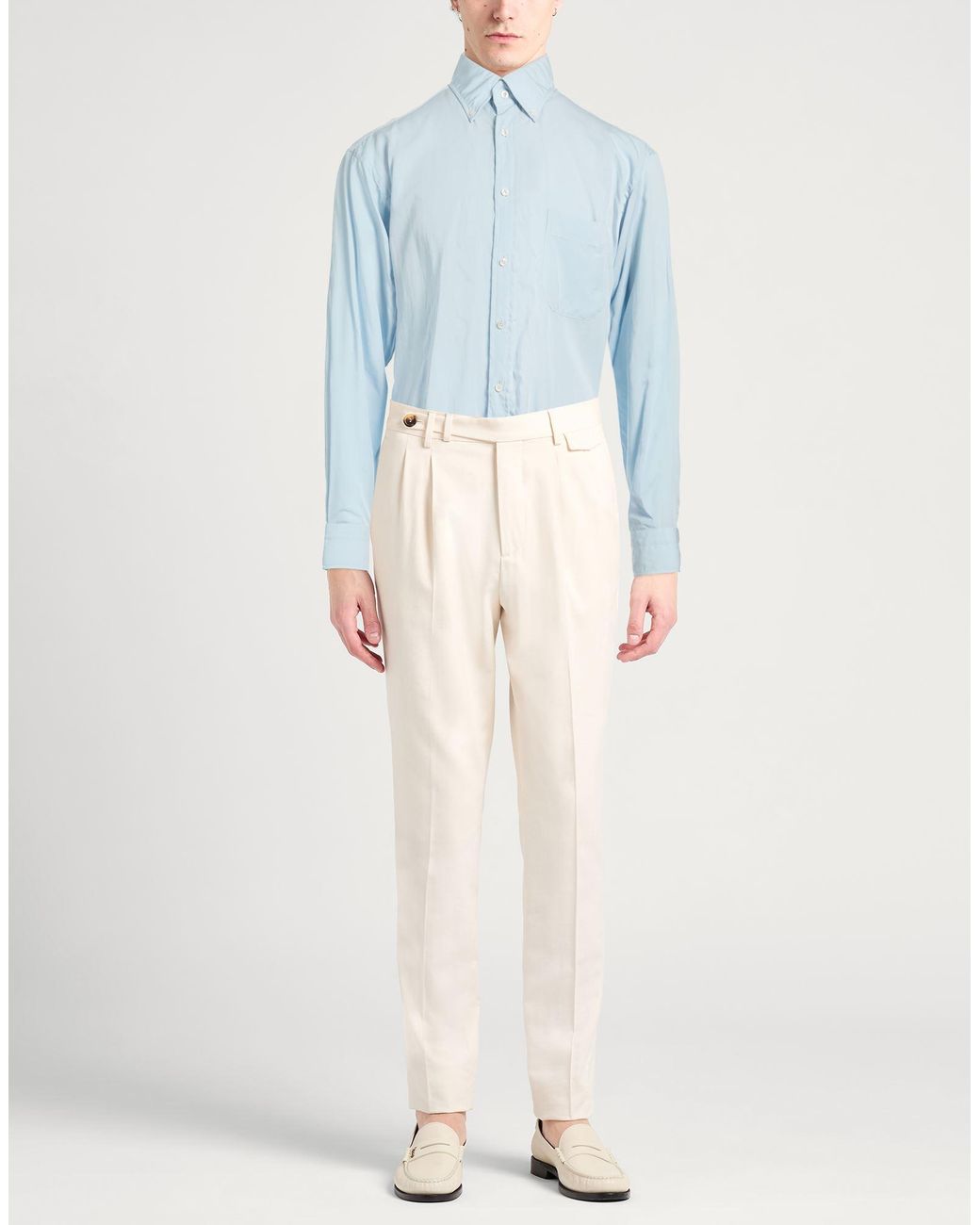 Tom Ford Blue Sky Shirt Lyocell, Cupro for men