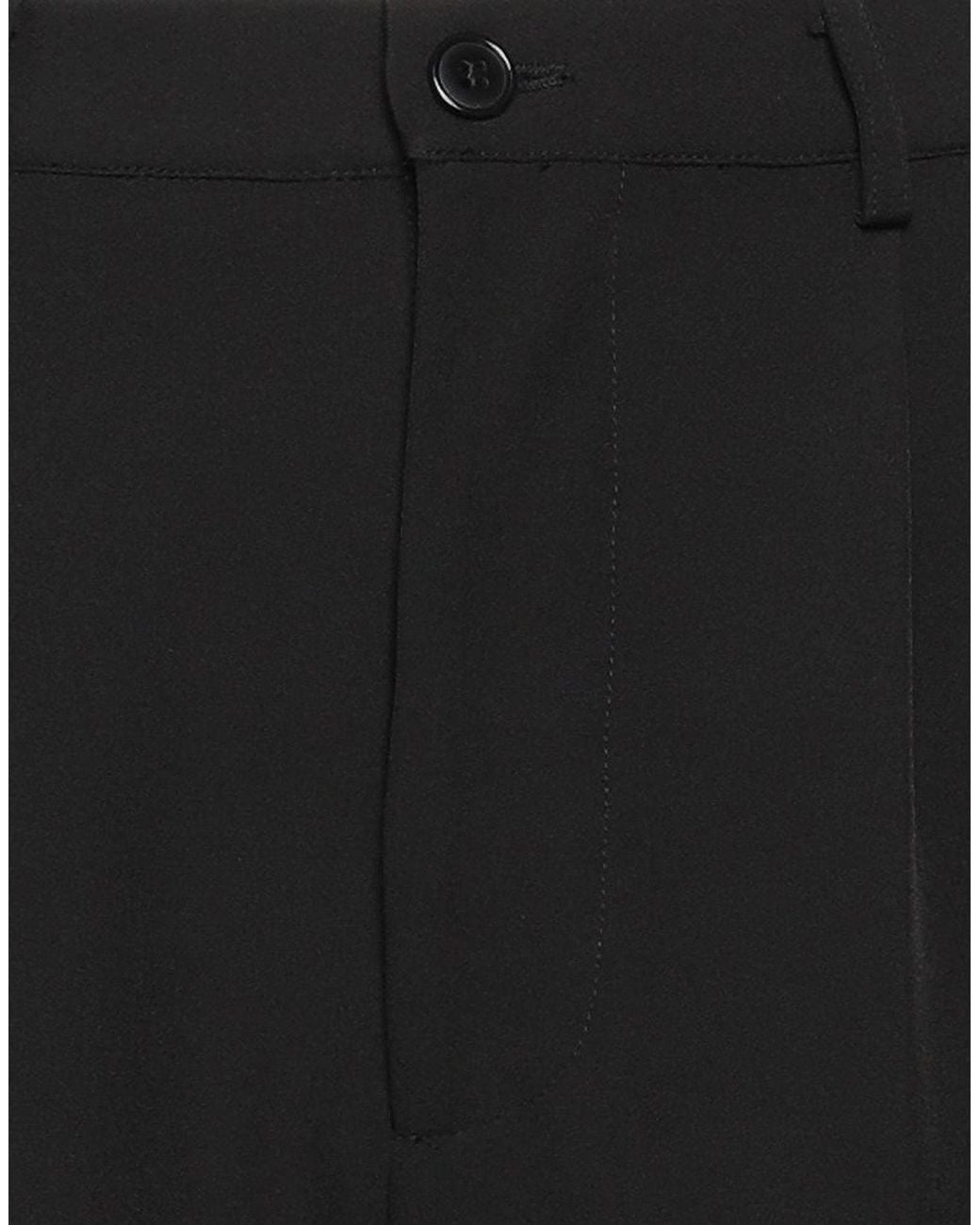 Forte Black Pants Polyester, Elastane