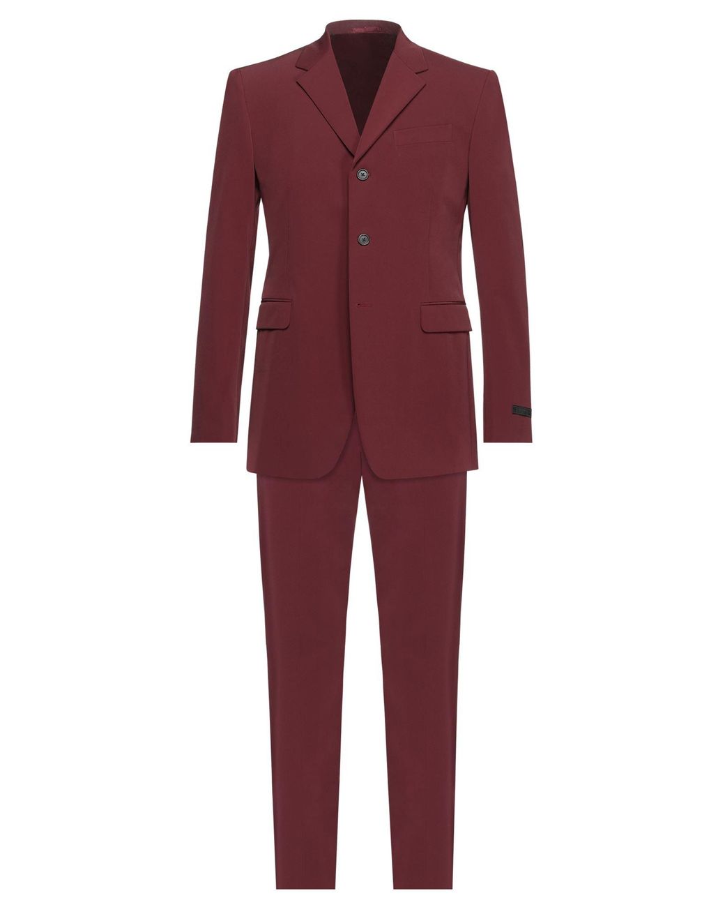 Prada Suit in Red for Men Lyst